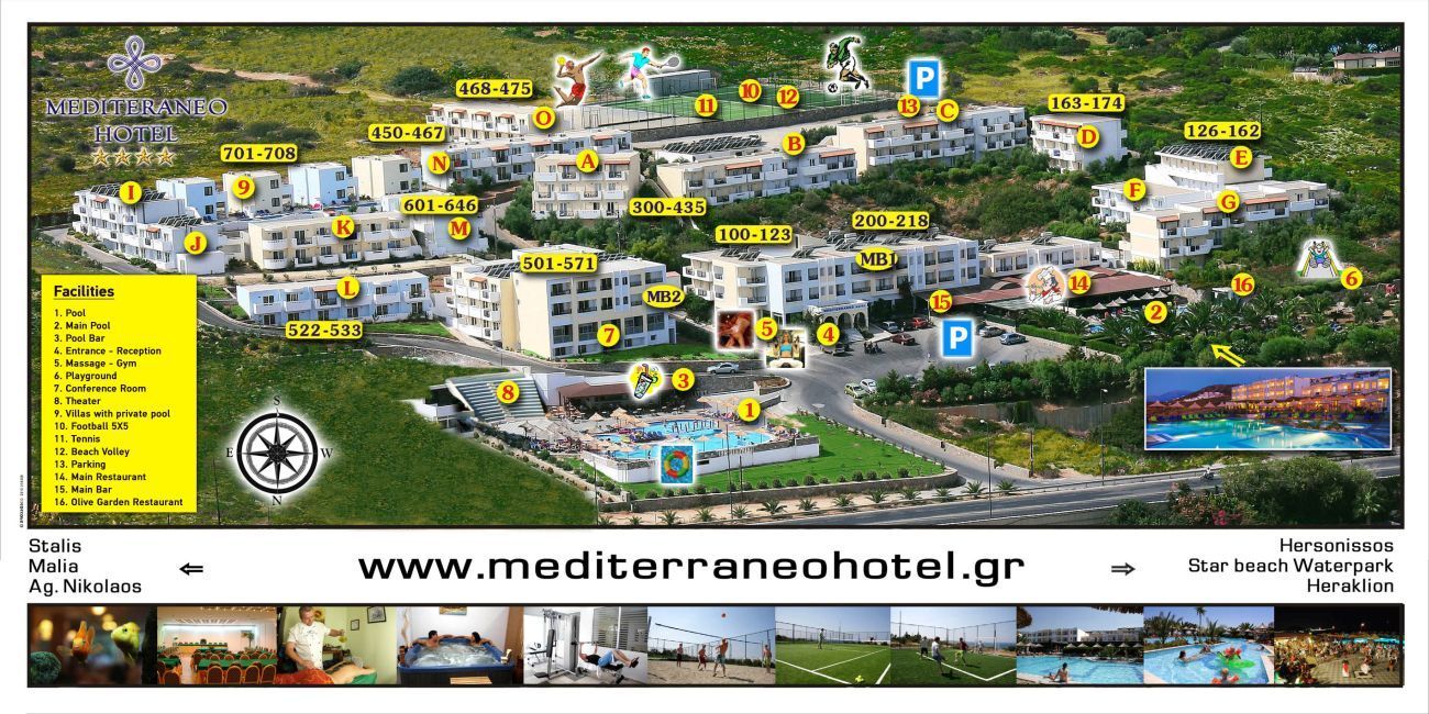 Hotel Mediterraneo 4* Creta 